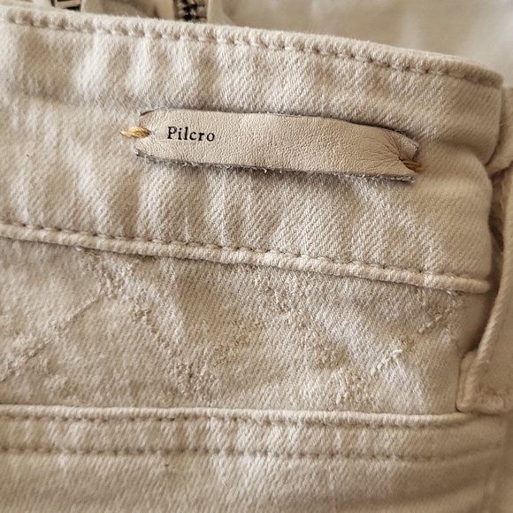 VINTAGE Anthropologie Pilcro & The Letterpress Moto Jeans sz 31 - Picture 11 of 14